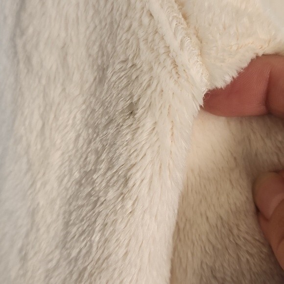 Adrienne Landau Faux Fur Water Fall Open Front Coat Size 1X NWT - Picture 12 of 16